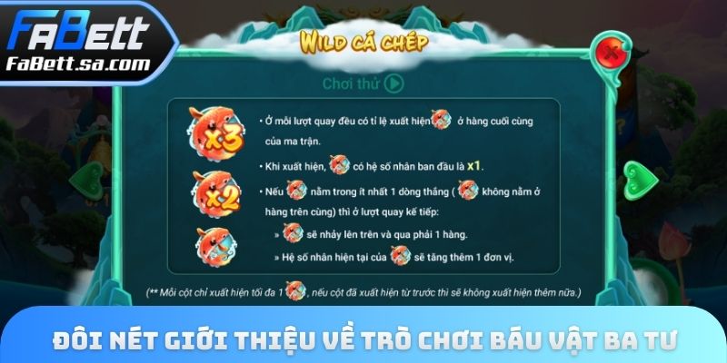 Đôi nét giới thiệu về trò chơi báu vật Ba Tư
