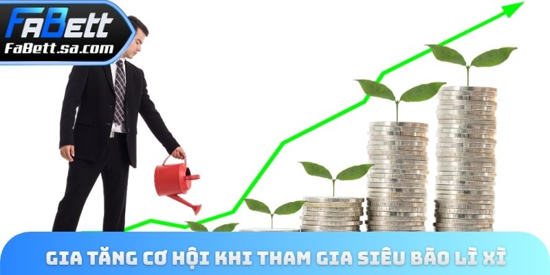 Gia tăng cơ hội nhận thưởng khi tham gia siêu bão lì xì